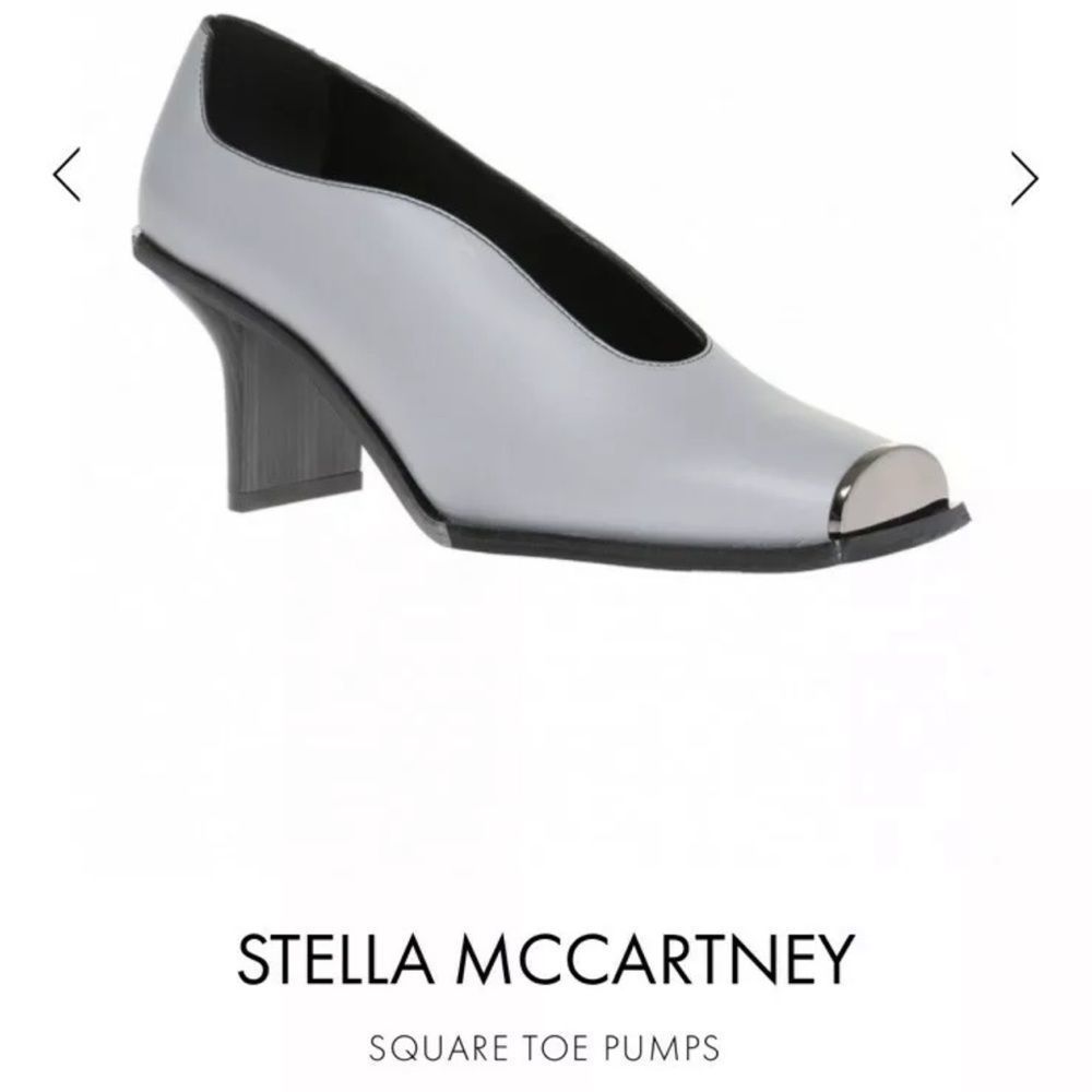 Stella McCartney SQUARE TOE PUMPS